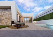 Chalet independiente con terreno en venta en la España, Torre-Pacheco, ref: TR261781 foto