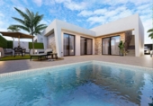 Chalet independiente con terreno en venta en la España, Torre-Pacheco, ref: TR261781 foto