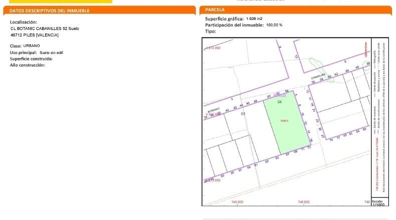 Valencia - Piles - 1026m2