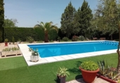 Chalet independiente con terreno en venta en la España, Pozuelo de Calatrava, ref: TR312373 foto