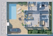 Chalet independiente con terreno en venta en la España, Rojales, ref: TR151505 foto