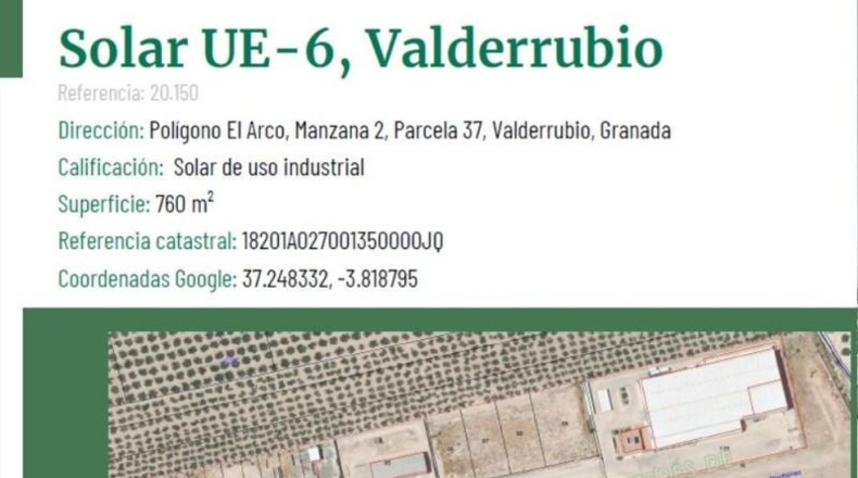 Granada - Valderrubio - 760m2
