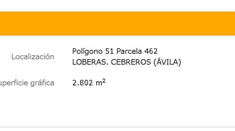 Ávila - Cebreros - 2802m2