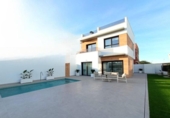 Chalet independiente con terreno en venta en la España, Benijófar, ref: TR391987 foto