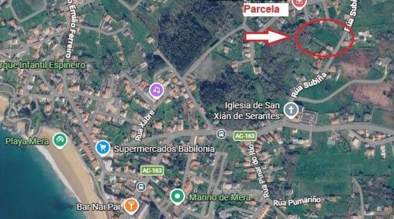 La Coruna - A Cruz de Oleiros - 2331m2
