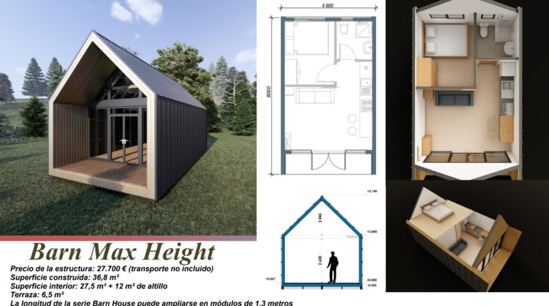 Barn House Altura máxima