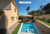 Chalet independiente con terreno en venta en la España, Sant Quintí de Mediona, ref: TR401783 foto