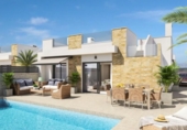 Chalet independiente con terreno en venta en la España, San Fulgencio, ref: TR262173 foto