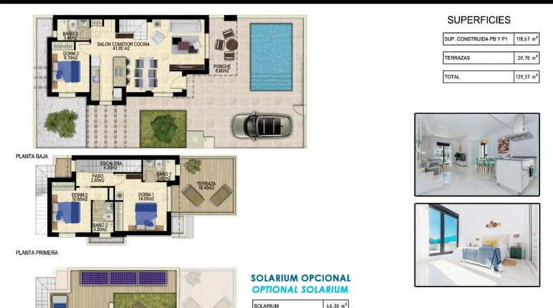 Аликанте - Orihuela - 174m2