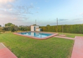 Chalet independiente con terreno en venta en la España, Sanlúcar la Mayor, ref: TR410102 foto