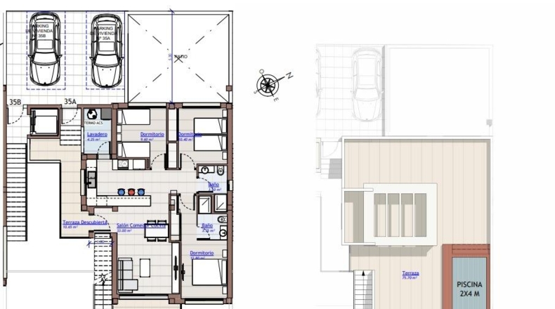 Alicante - Сан-Мигель-де-Салинас - 92m2