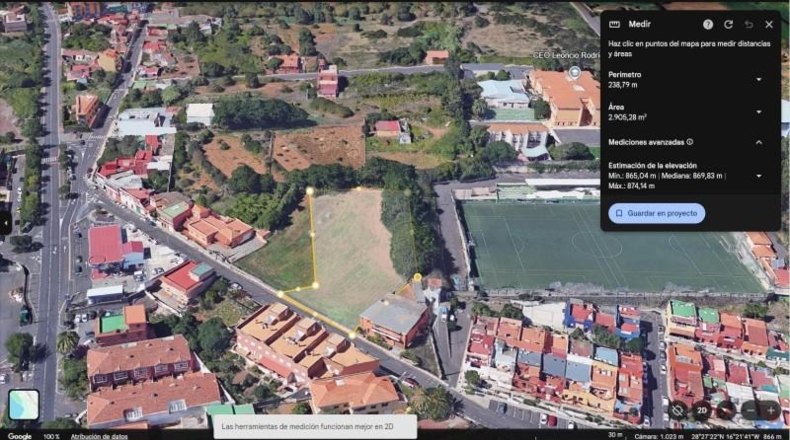 Santa Cruz de Tenerife - San Cristóbal de La Laguna - 2956m2