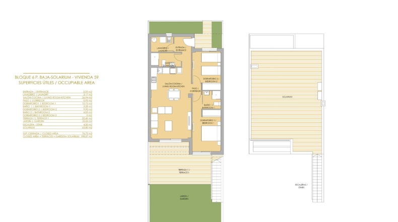 Alicante - Orihuela - 76m2
