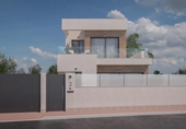 Chalet independiente con terreno en venta en la España, Pilar de la Horadada, ref: TR242449 foto
