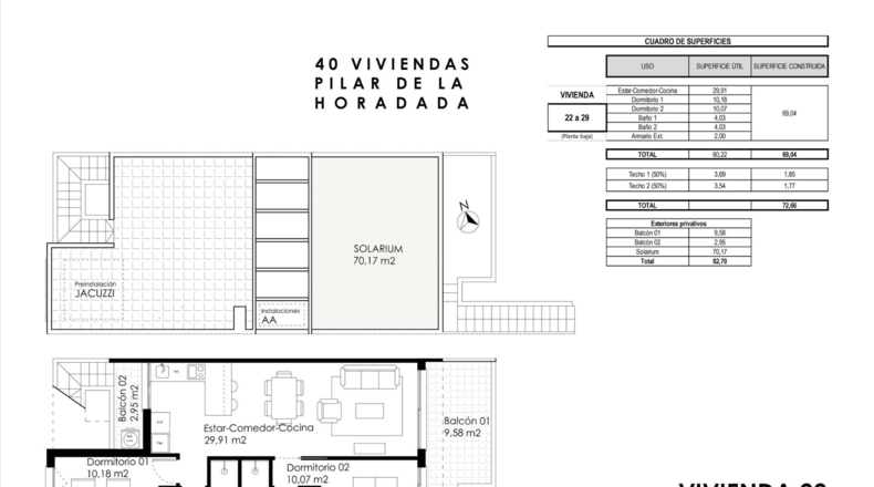 Alicante - Pilar de la Horadada - 72m2