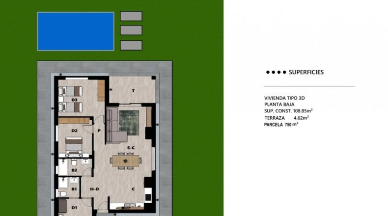 Murcia - Moratalla - 750m2