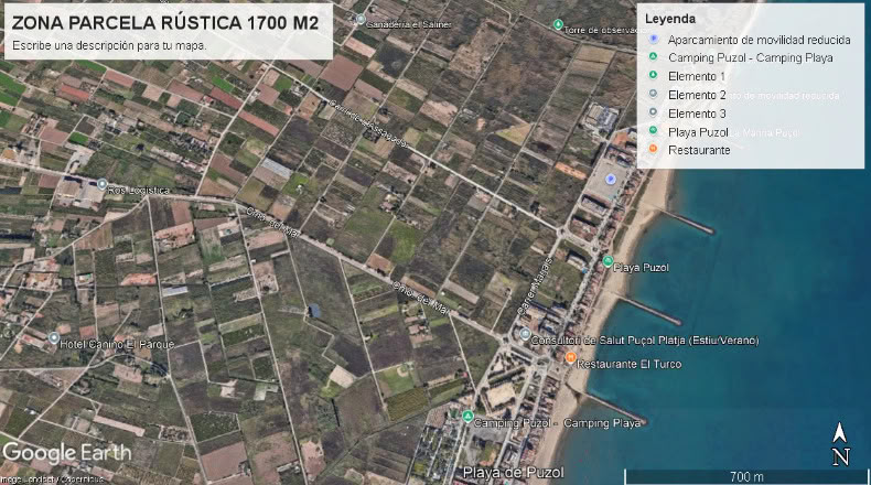 Valencia - Puçol - 1710m2
