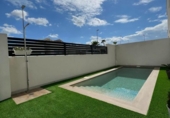 Chalet independiente con terreno en venta en la España, Benijófar, ref: TR334774 foto