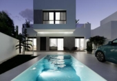 Chalet independiente con terreno en venta en la España, San Fulgencio, ref: TR316572 foto