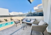 Chalet independiente con terreno en venta en la España, Benijófar, ref: TR411822 foto