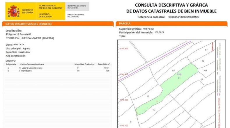 Almería - Huércal-Overa - 10579m2