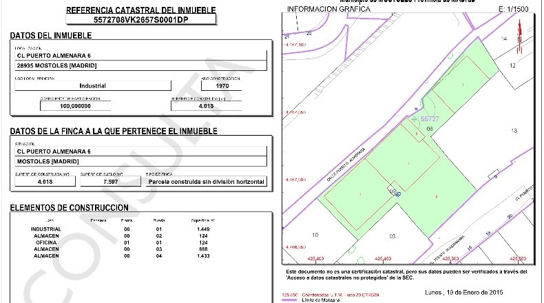 Comunidad de Madrid - Móstoles - 7800m2