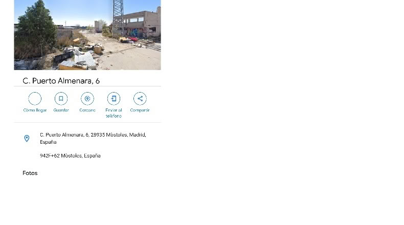 Comunidad de Madrid - Móstoles - 7800m2