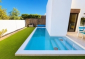 Chalet independiente con terreno en venta en la España, Orihuela, ref: TR406058 foto