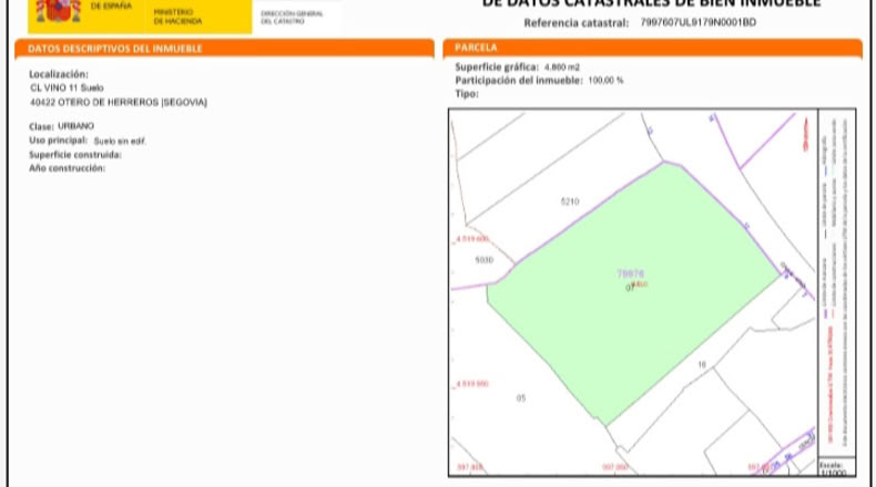 Segòvia - Otero de Herreros - 4900m2
