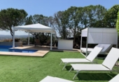 Chalet independiente con terreno en alquiler en la España, Sitges, ref: TR215773 foto