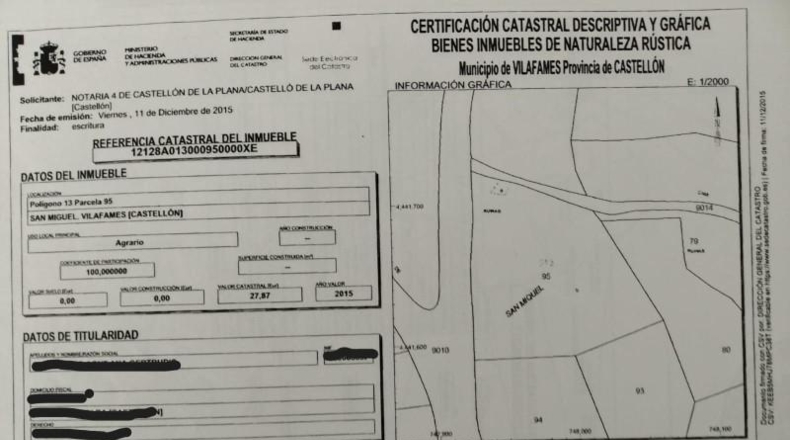 Castellón - Vilafamés - 12347m2