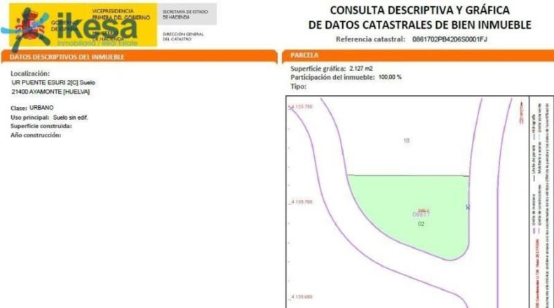 Huelva - Ayamonte - 2000m2