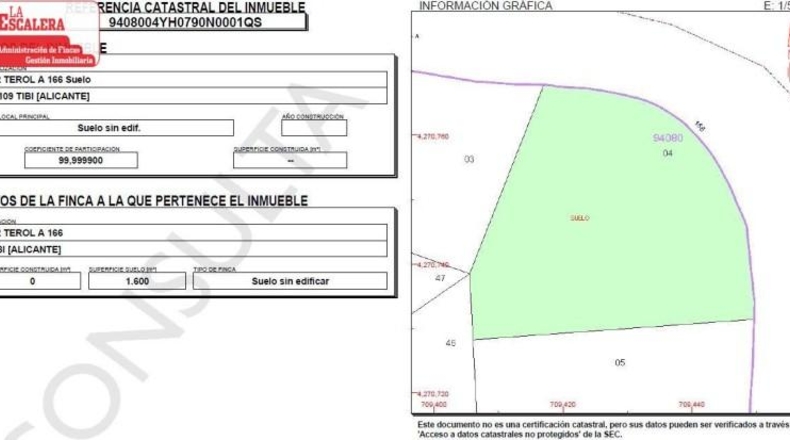 Alicante - Tibi - 1297m2