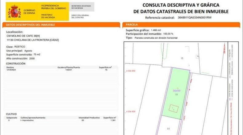 Cádiz - Chiclana de la Frontera - 1466m2