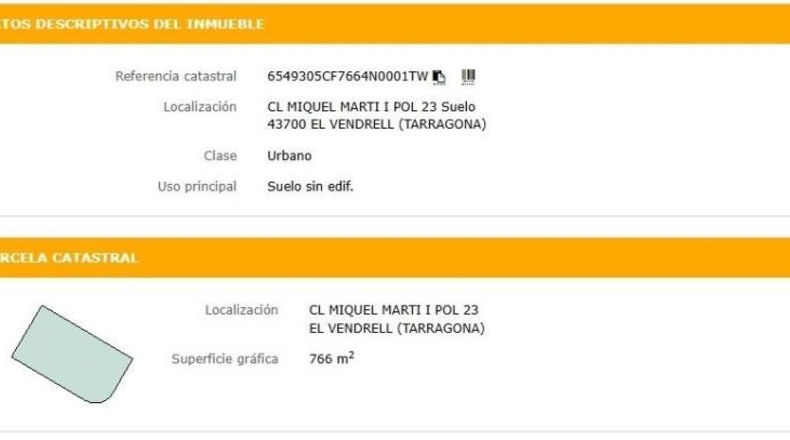 Tarragona - el Vendrell - 766m2