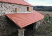 Casa de campo con terreno en venta en la España, A Estrada, ref: TR409622 foto