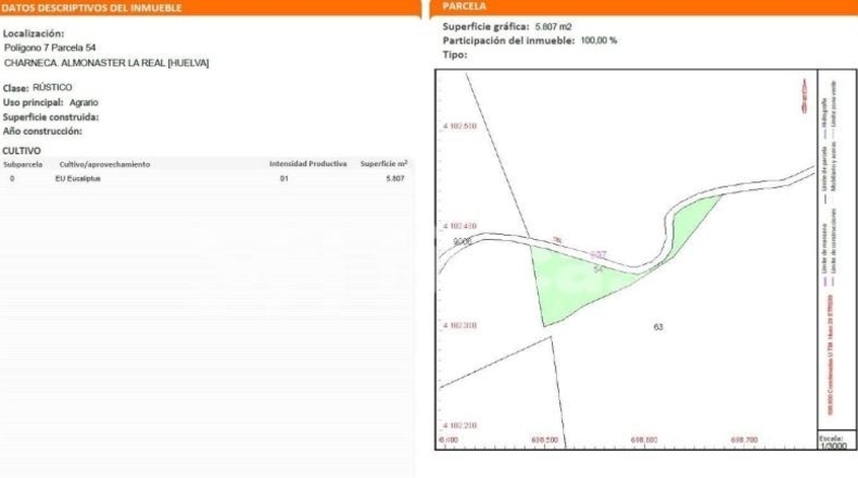 Huelva - Almonaster la Real - 300000m2
