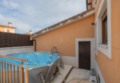 Chalet independiente con terreno en venta en la España, Fuensaldaña, ref: TR412386 foto