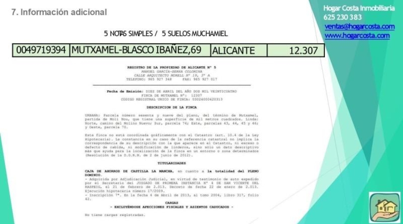 Alicante - Mutxamel - 5000m2