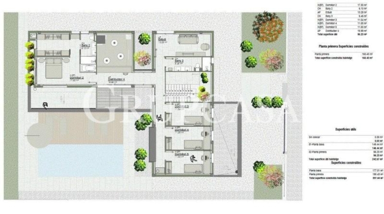 Lérida - els Alamús - 337m2