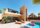 Chalet independiente con terreno en venta en la España, Fuente Álamo, ref: TR365239 foto