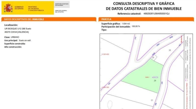 Valencia - Chiva - 1834m2