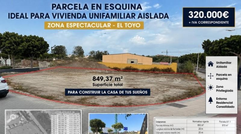 Almería - Huércal de Almería - 849m2