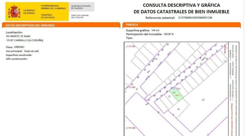 Ла-Корунья - Carballo - 677m2