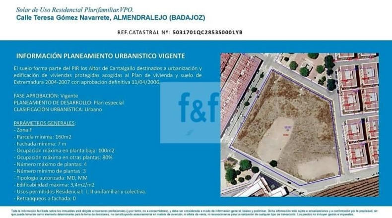 Badajoz - Almendralejo - 10965m2
