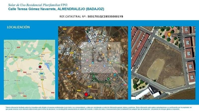 Badajoz - Almendralejo - 10965m2