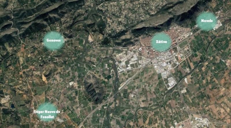 Valencia - Játiva - 2003m2