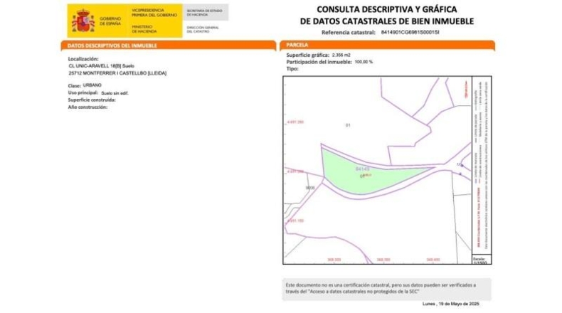 Lerida - Aravell - 14142m2