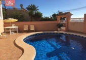 Chalet independiente con terreno en venta en la España, Mazarrón, ref: TR140573 foto