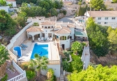 Chalet independiente con terreno en venta en la España, Calpe, ref: TR373340 foto